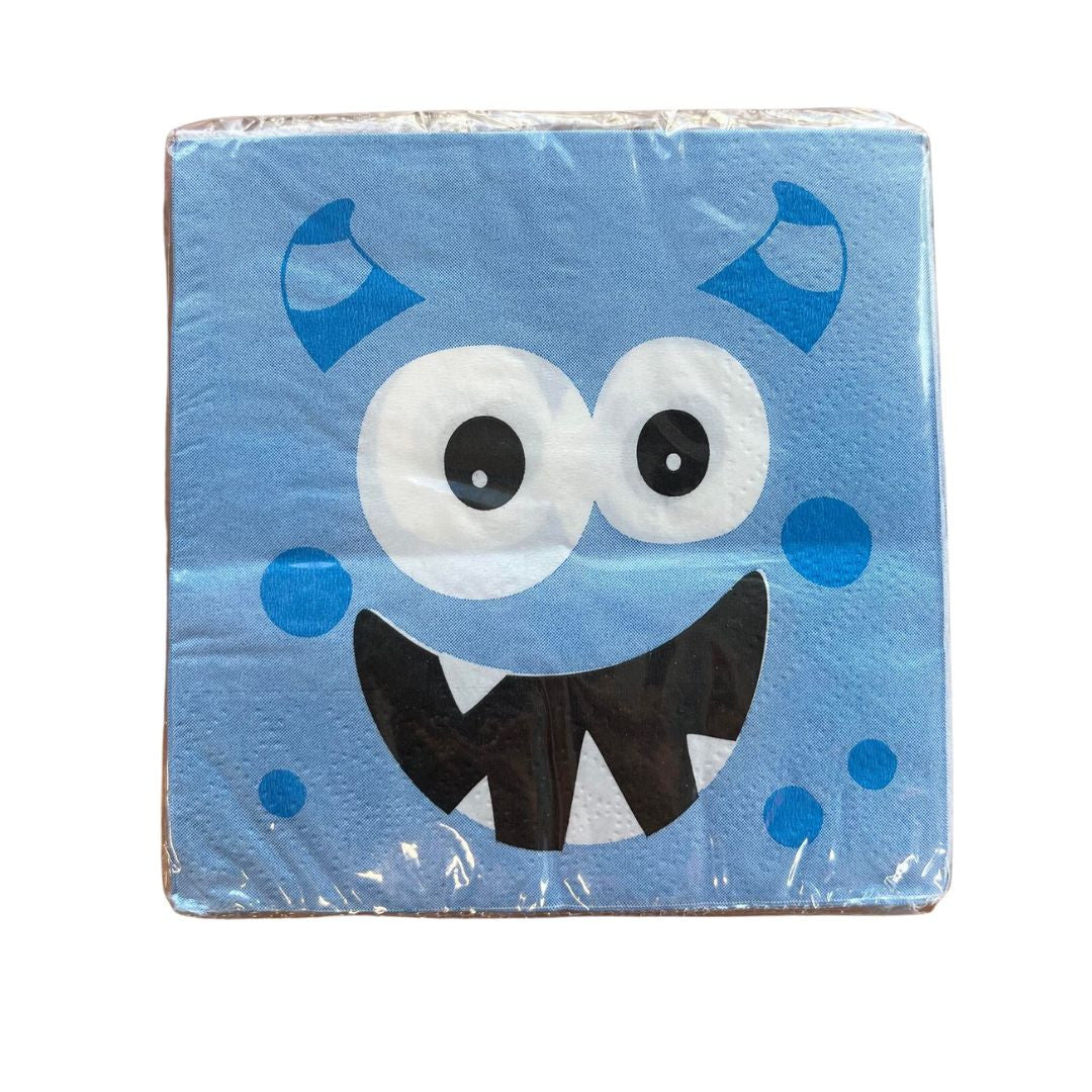 Blue Monster Napkins