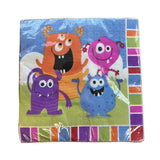 Friendly Monsters Dinner Napkins