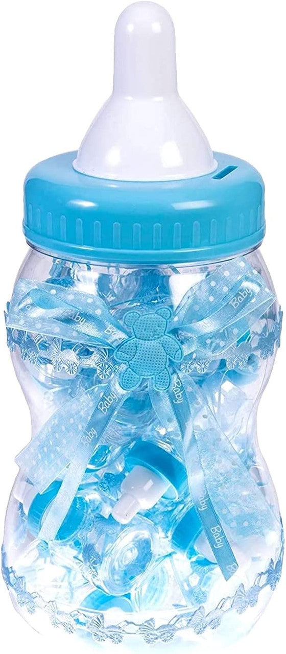 Baby shower game favors piggy bank