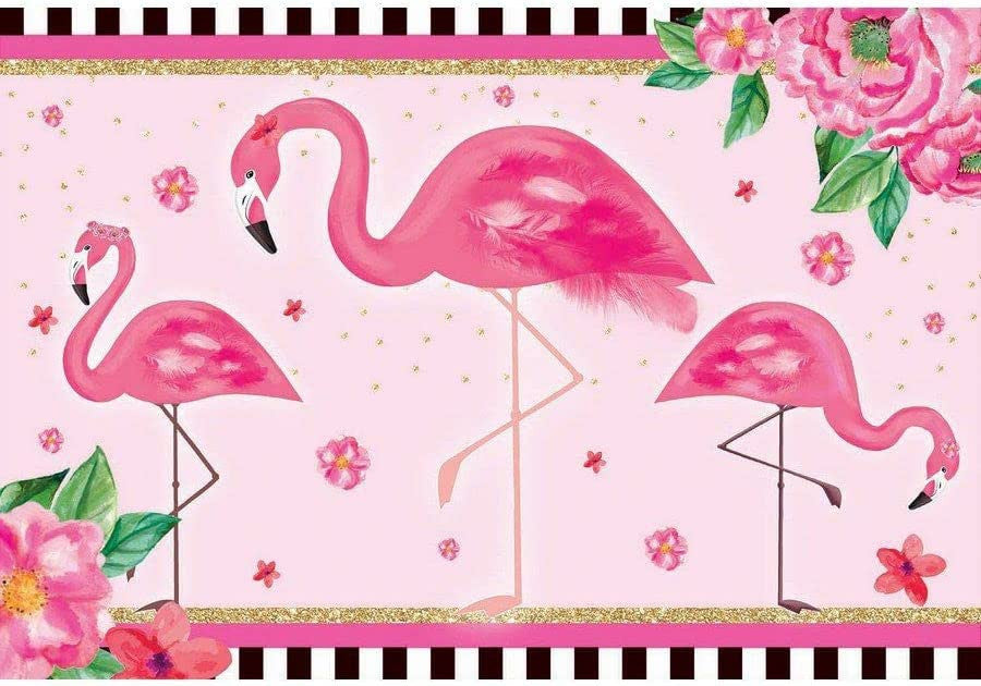 Pink Flamingo Party Table Decoration