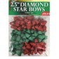 Assorted Red & Green Gift Wrapping Bows 9pcs