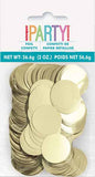 2oz Gold Round Foil Confetti 1/CT