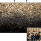 Black & Gold Spots Backdrop