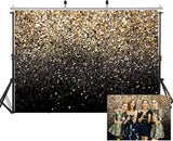 Black & Gold Spots Backdrop