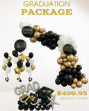 Professional Graduation Balloon Decoration Package