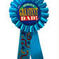 World's Greatest Dad Rosette Pin
