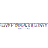disney little mermaid birthday party banner