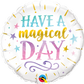 Magical Day Birthday Foil Balloon 18"