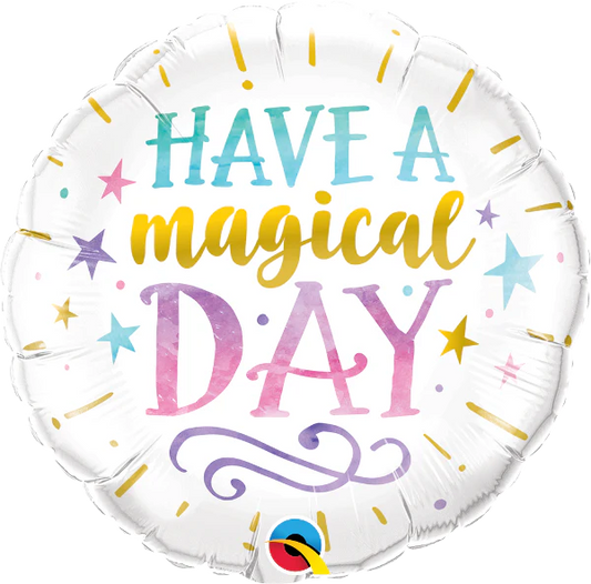 Magical Day Birthday Foil Balloon 18"