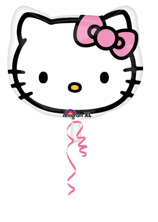 Hello Kitty Head Foil Balloon