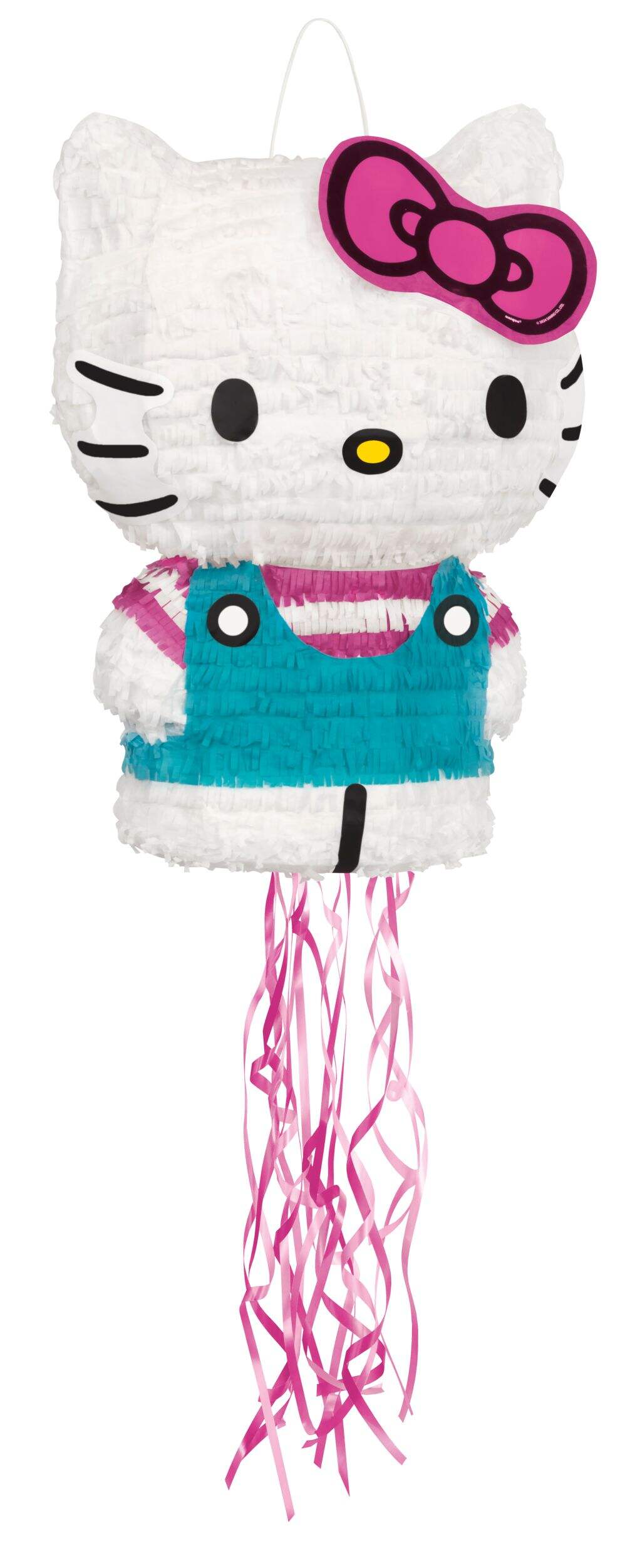 Hello Kitty 3D Pull String Pinata - Birthday Party Game & Decoration