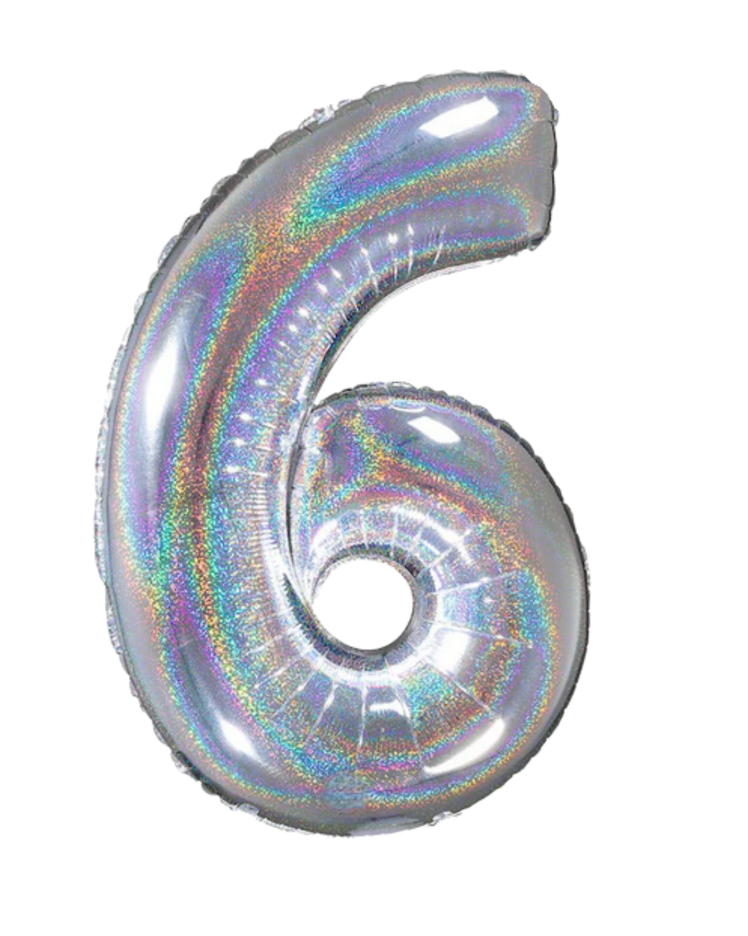 26" Foil  Balloon Number Holographic