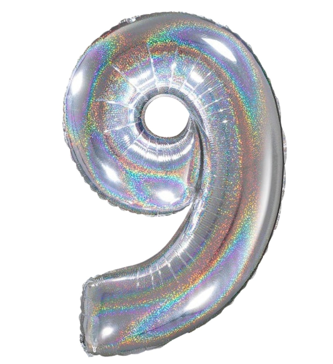 26" Foil  Balloon Number Holographic
