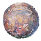 Happy Birthday Deer Hunting Balloon 17"
