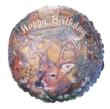 Happy Birthday Deer Hunting Balloon 17"