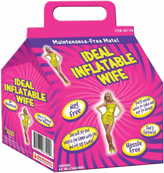 Inflatable Wife Girlfriend 34" Blow-Up Gag Gift