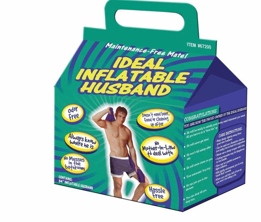 Inflatable Husband Boyfriend Blow Up 34" Gag Gift