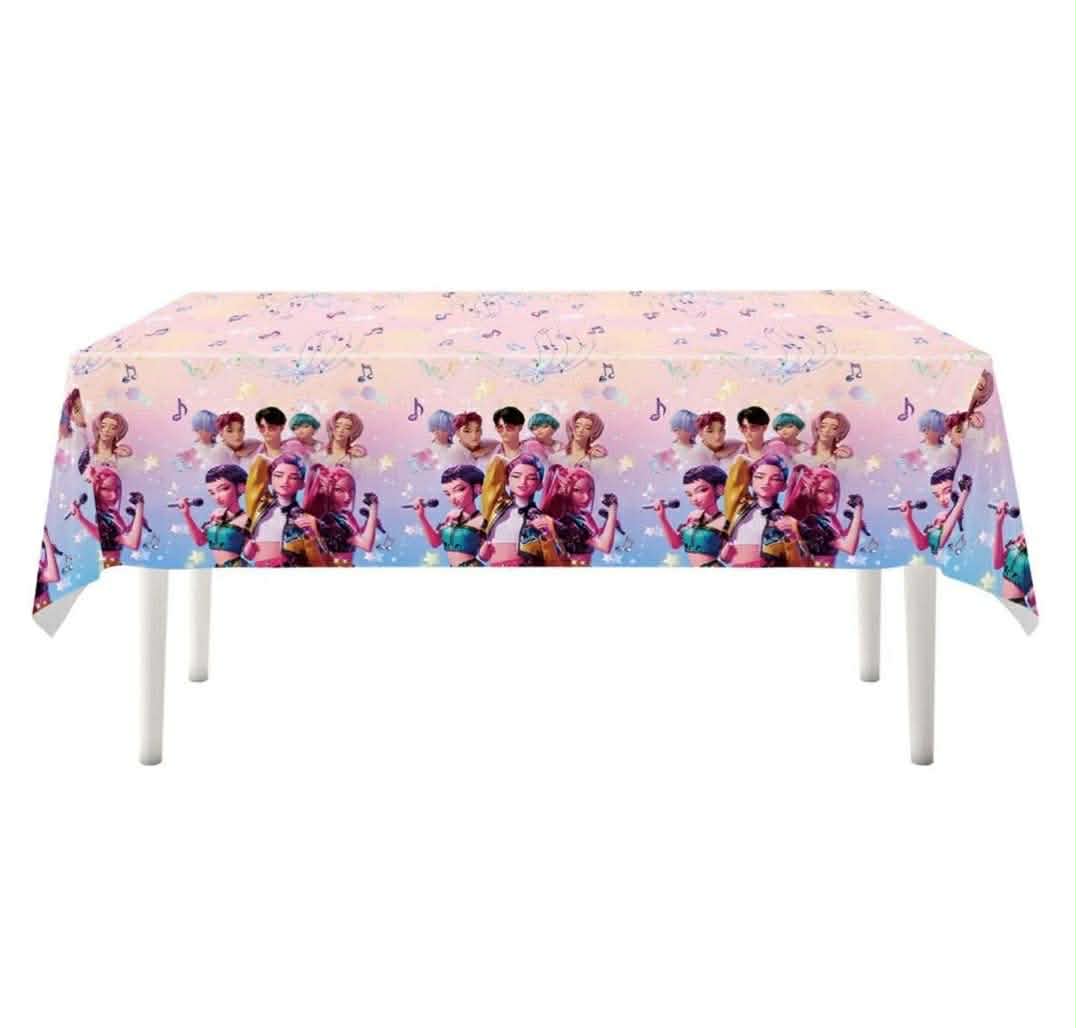 K-Pop Demon Hunters Inspired Anime Tablecover