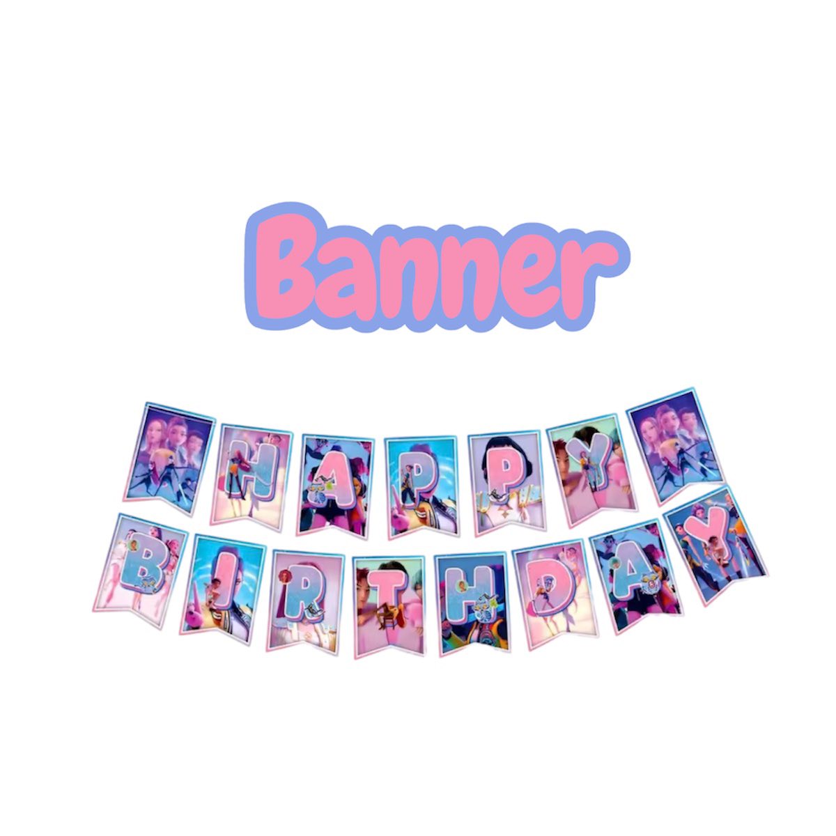 K-Pop Demon Hunters Inspired Anime Banner