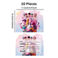 K-Pop Demon Hunters Anime Invitation Cards 10 Count