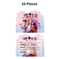 K-Pop Demon Hunters Anime Invitation Cards 10 Count