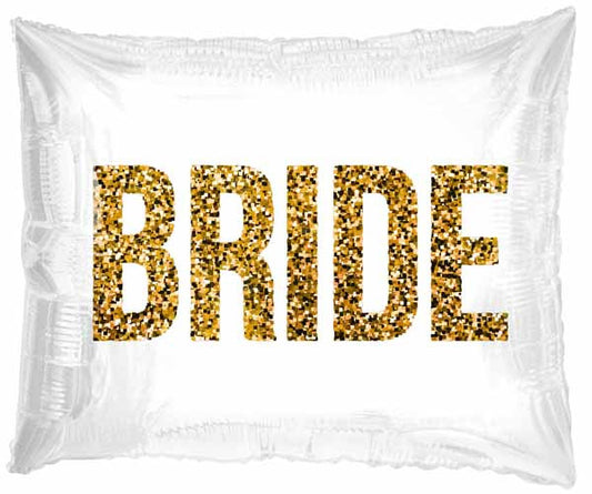 24K Glitter Bride Foil Balloon