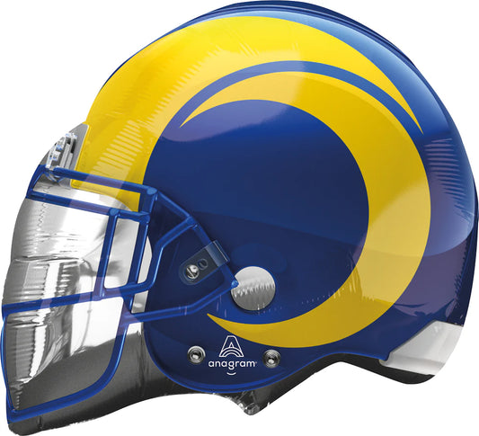 NFL Football LA Rams Helmet Balloon - 21"