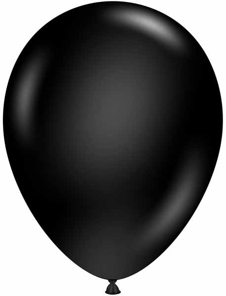 Big Black Latex Balloon