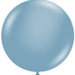 Tuftex 24" Latex Balloon Blue Slate