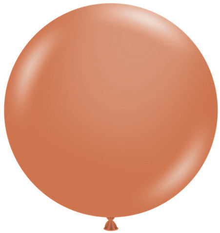 Tuftex 24" Latex Balloon Burnt Orange