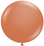 Tuftex 24" Latex Balloon Burnt Orange