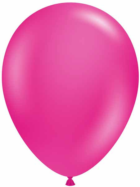 Hot Pink Latex Balloon