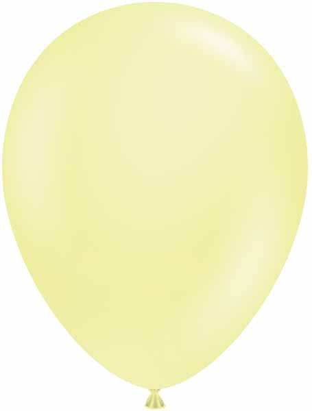 Big Lemonade Yellow Latex Balloon