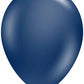 17" Midnight Blue Metallic Latex Balloon