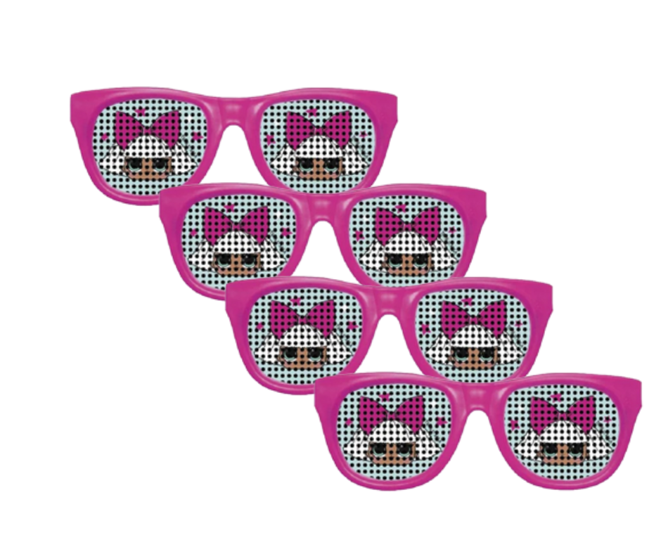LOL Surprise Novelty Glasses 4 Pack