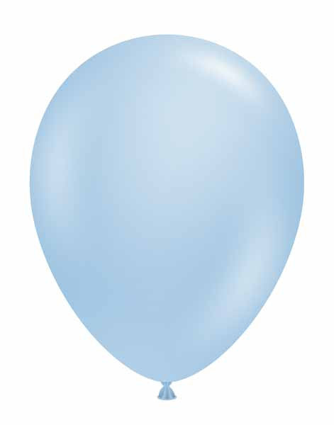 Pearl Sky Blue Latex Balloon