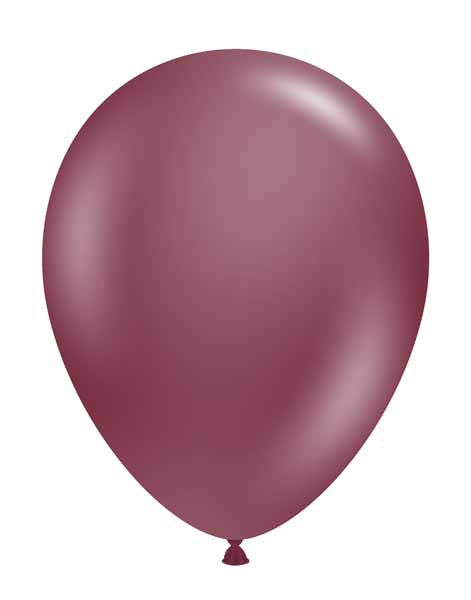 Samba Burgundy Color Latex Balloon
