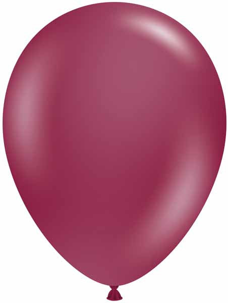 Sangria Burgundy Latex Balloon