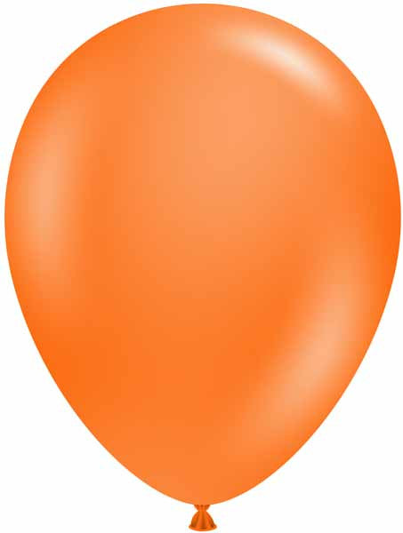 Standard Orange Color Latex Balloon