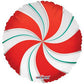 9" Candy Swirl Foil Balloon