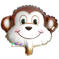 huge monkey head balloon for jungle parties