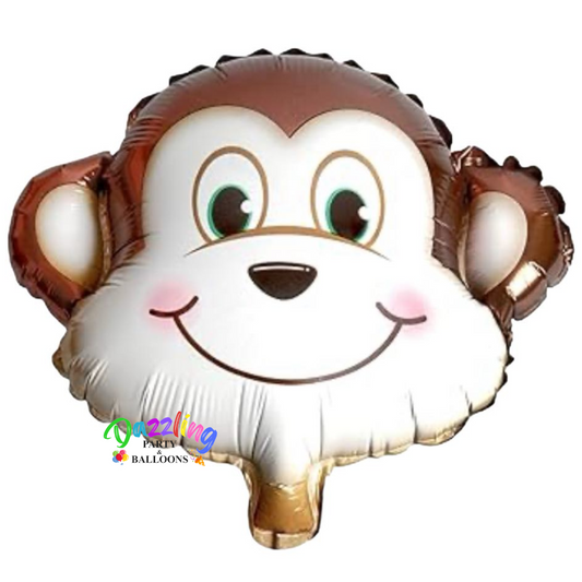 huge monkey head balloon for jungle parties