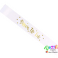 Gold Foil Mom to Be Satin Sash. White & Gold and Perfect for the future mom