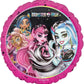 Monster High Round Foil Balloon 18"