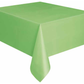 Lime Green Rectangular Plastic Table Cover 54" x 108"