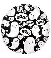 Halloween Themed Foil Mylar Balloon