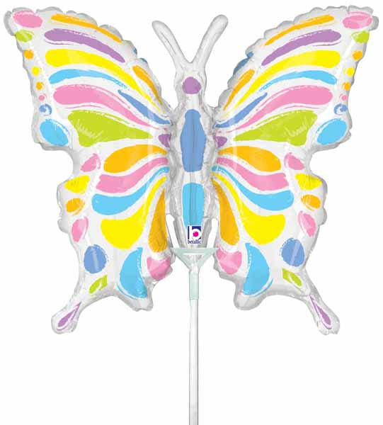 Mini Shape Butterfly Foil Balloon