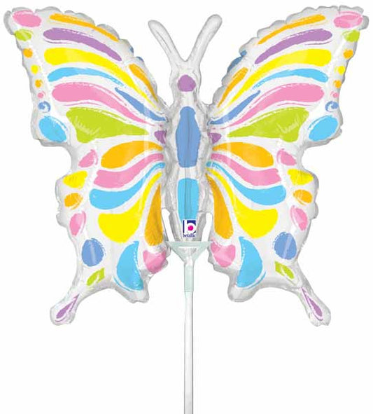 Mini Shape Butterfly Foil Balloon