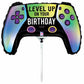Airfilled Video Game Controller Mini Foil Balloon