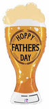 Supershape 34" Hoppy Father's Day Draft Beer Supershape Foil Balloon